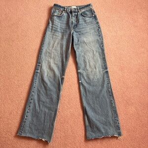 ZARA Blue Denim Jeans Size 6